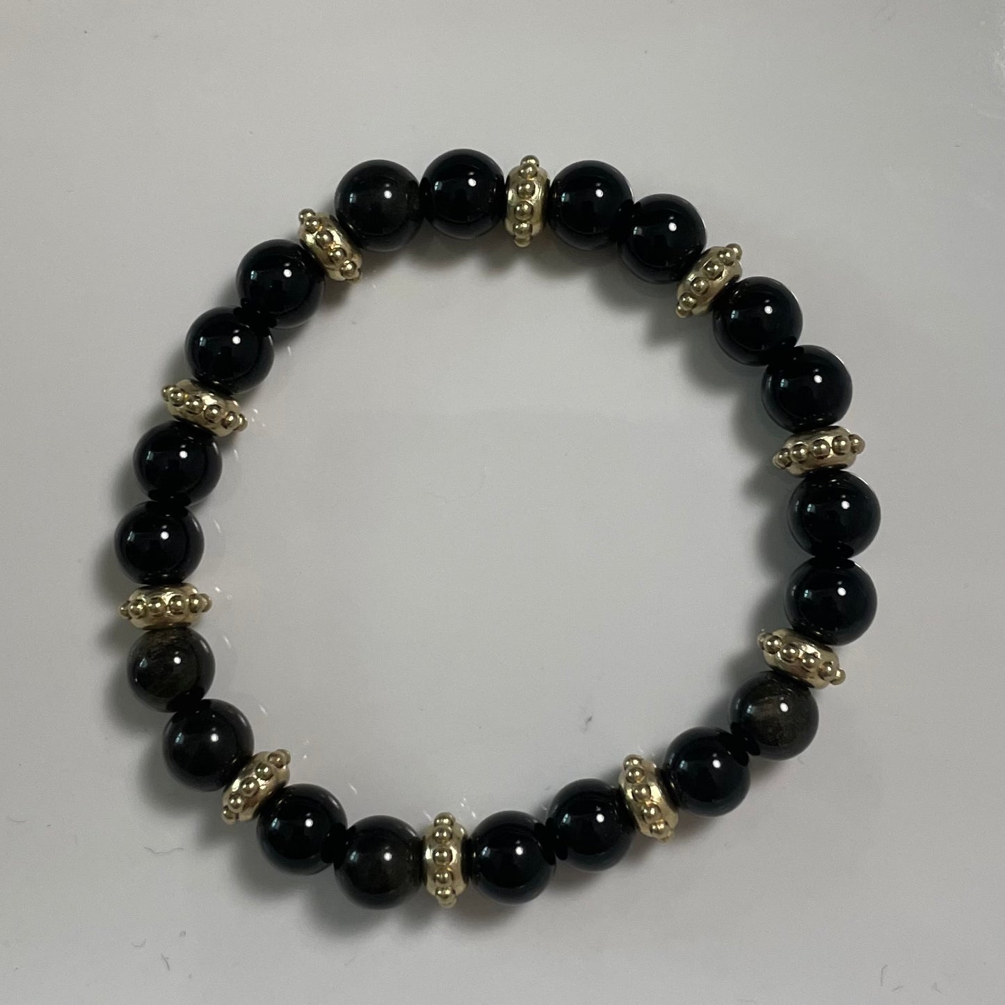 Aura Bracelet: Obsidian