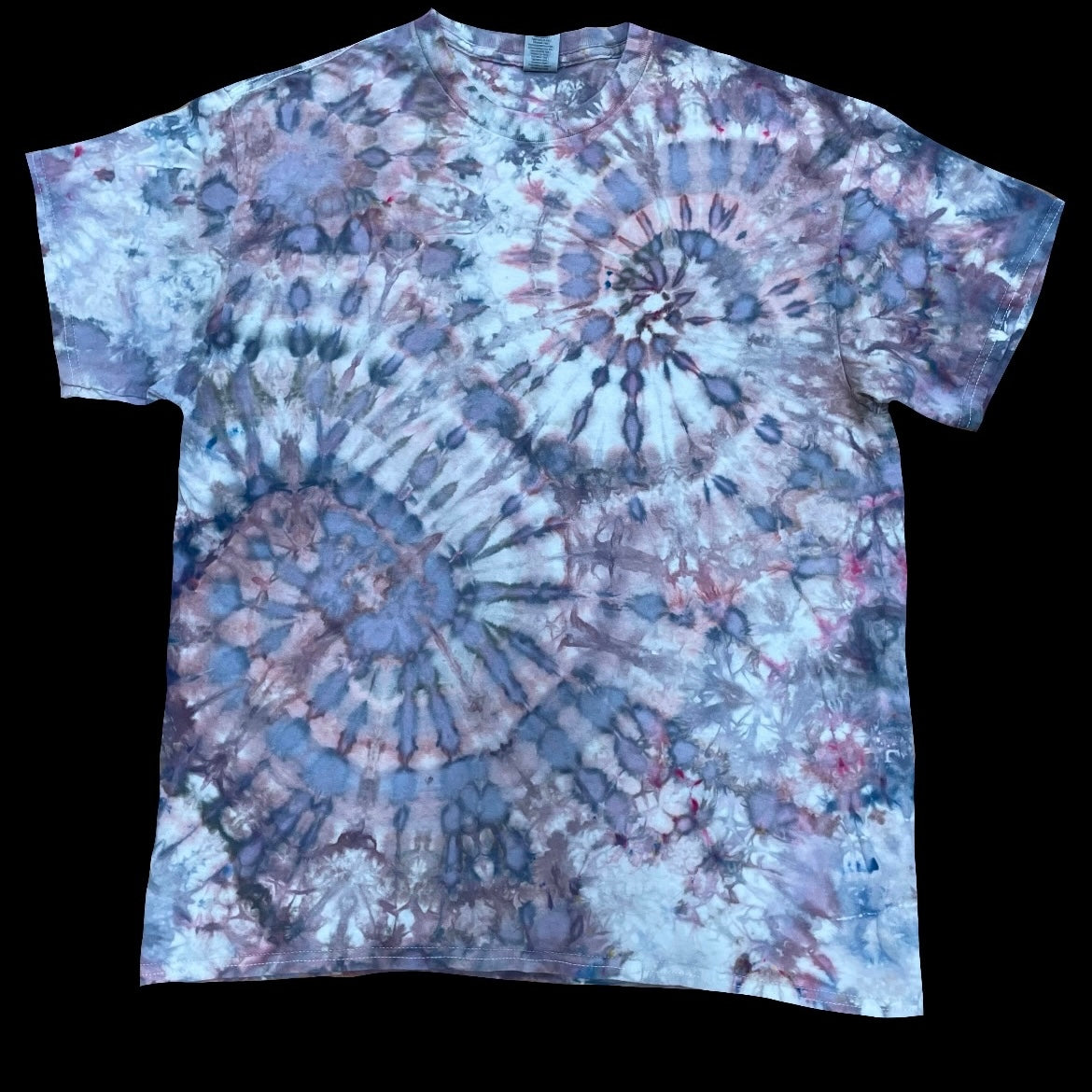 L tee: handmade tie-dye