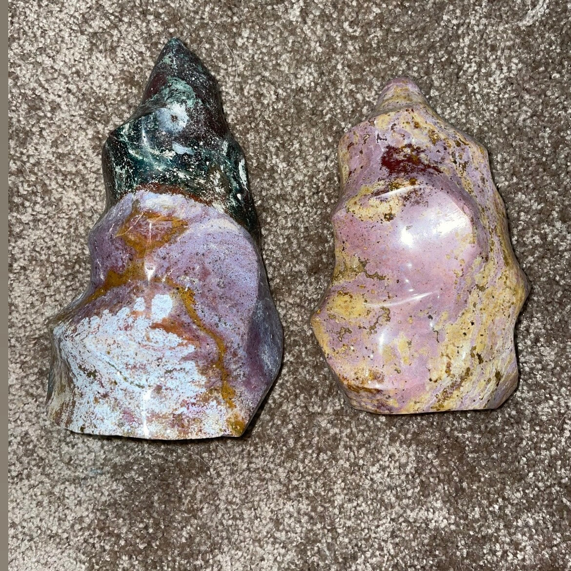 XL Statement Flames: Ocean Jasper