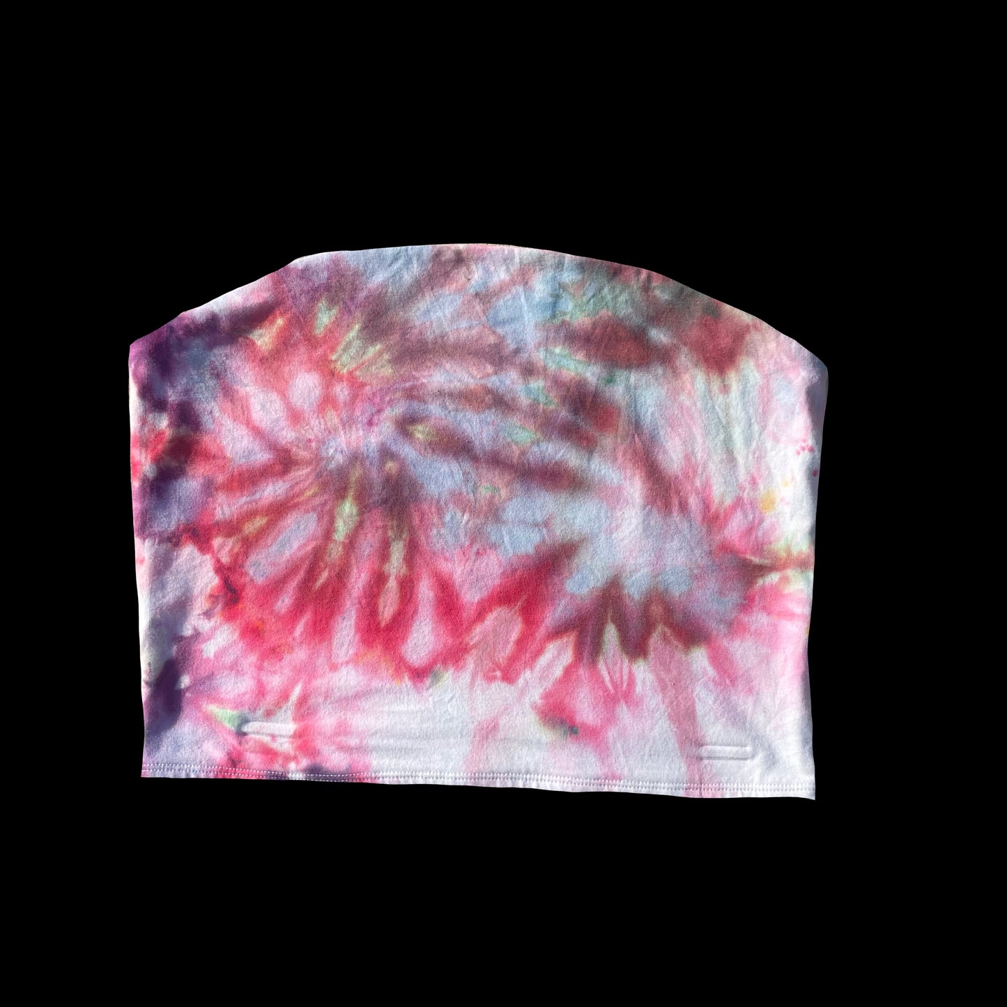 XL tube top: handmade tie-dye