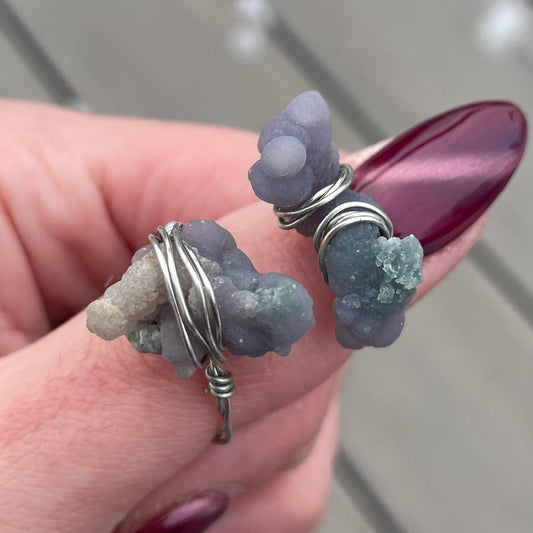Baby Grape Agate Rings