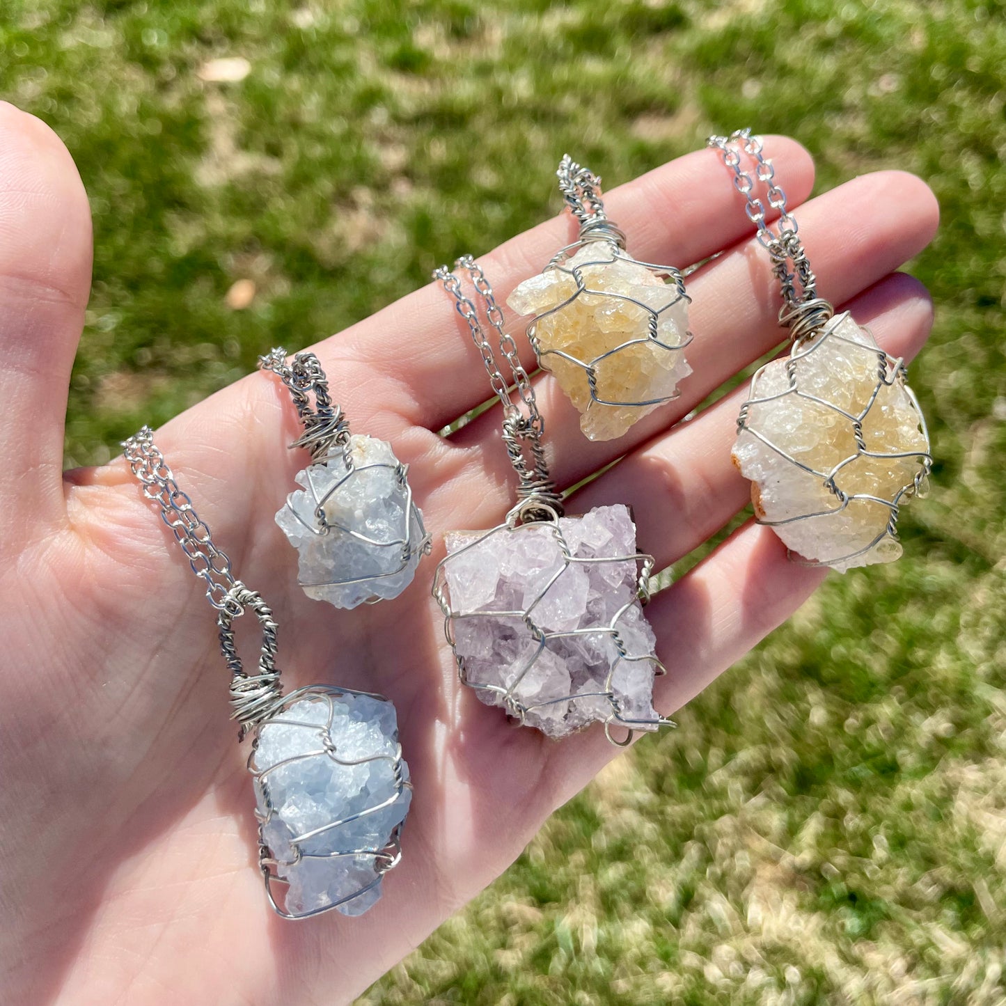 Druzy Necklaces