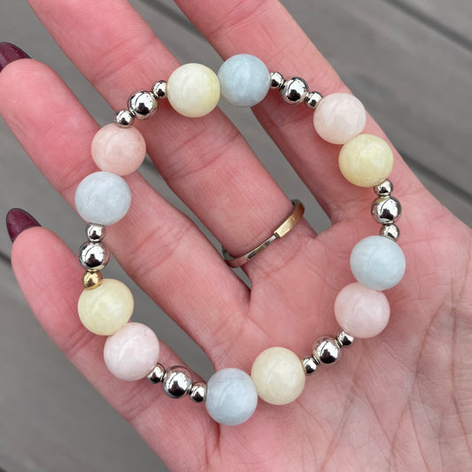 Aura Space Bracelet: Morganite