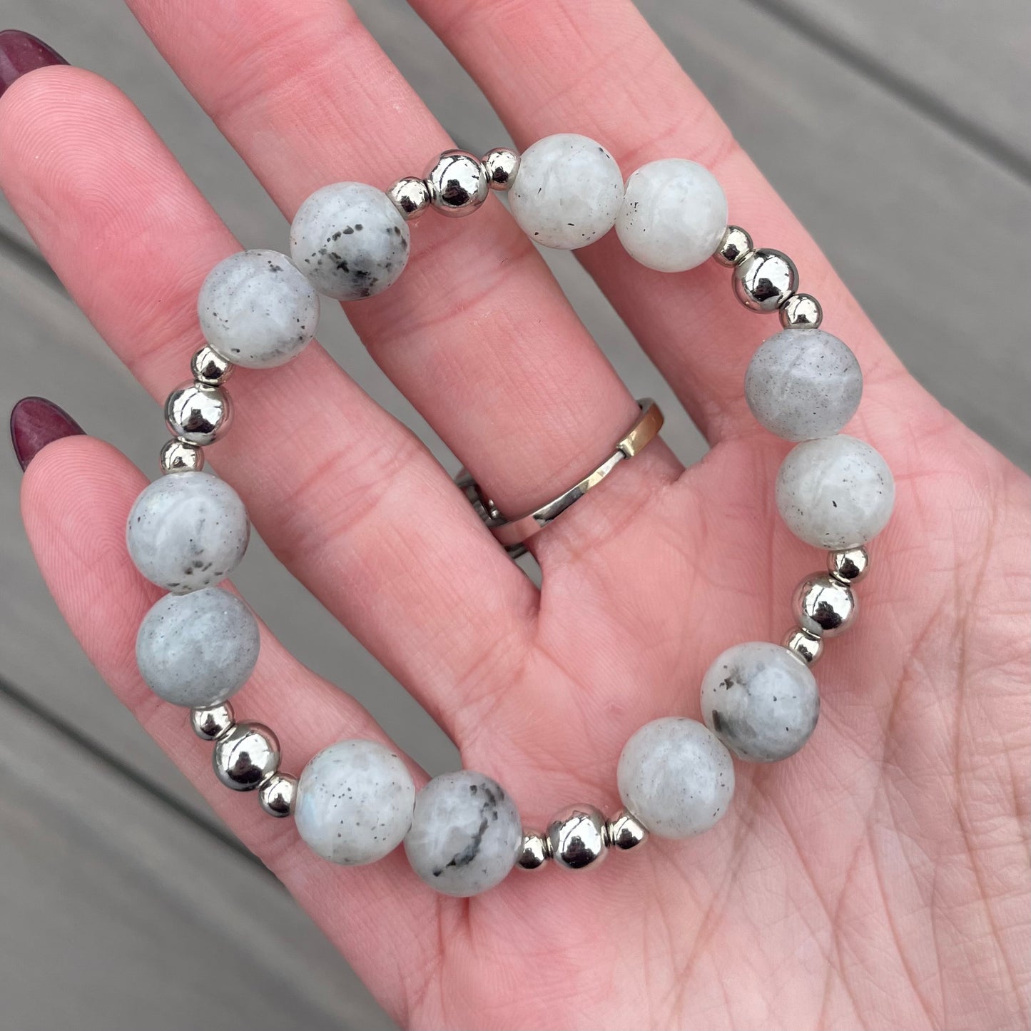 Aura Space Bracelet: Labradorite