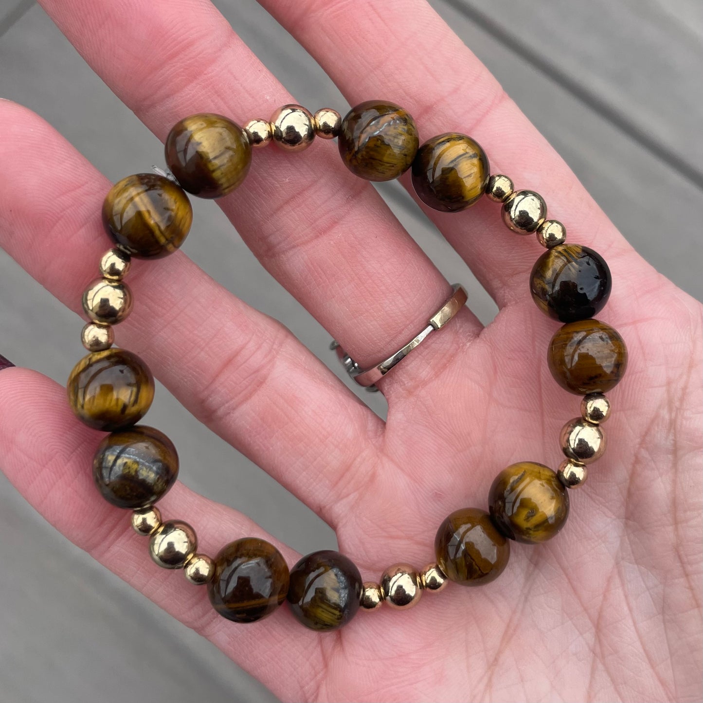Aura Space Bracelet: Tiger's Eye