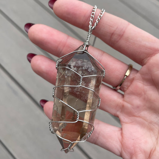 DT Smoky Quartz Necklace