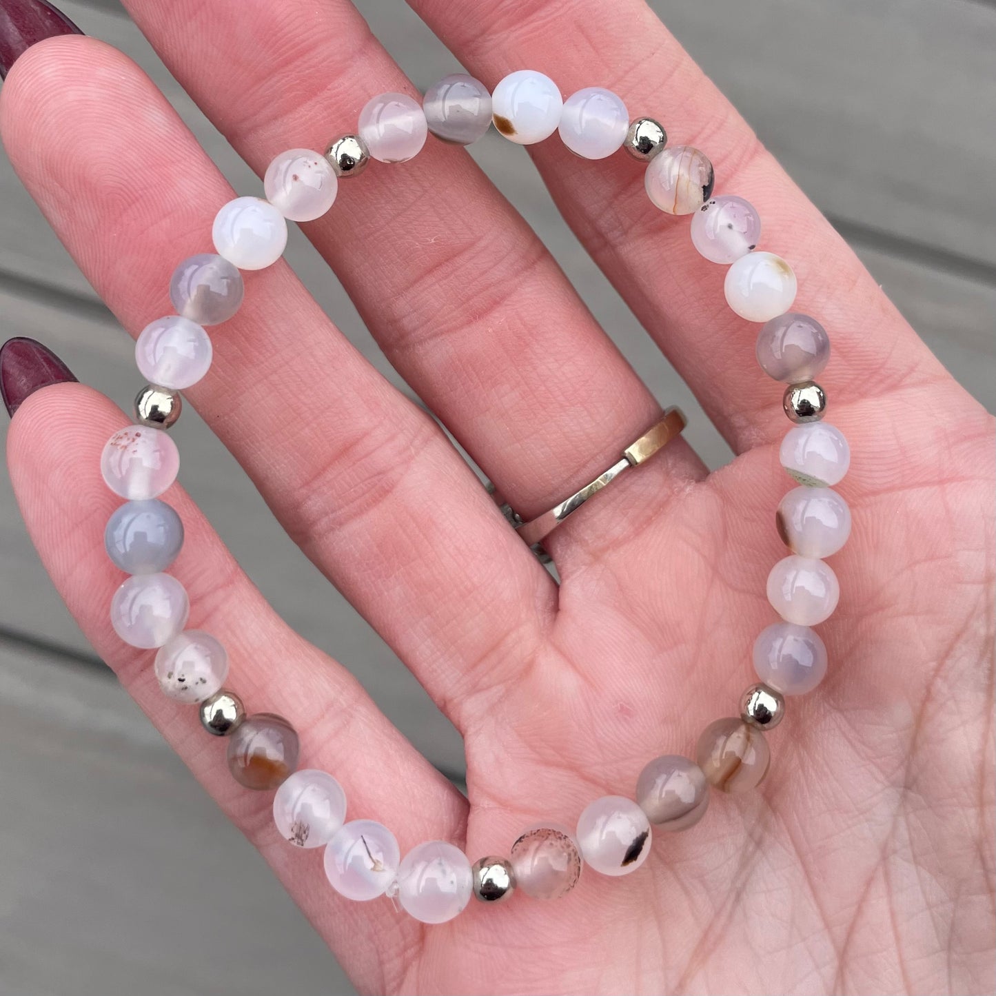 Aura Bracelet: Agate