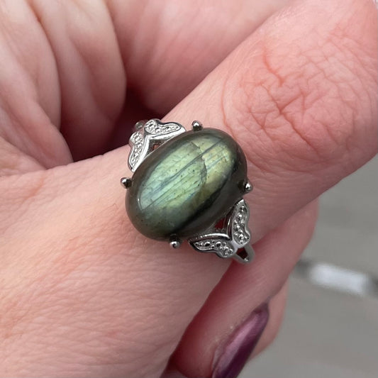 Labradorite Ring