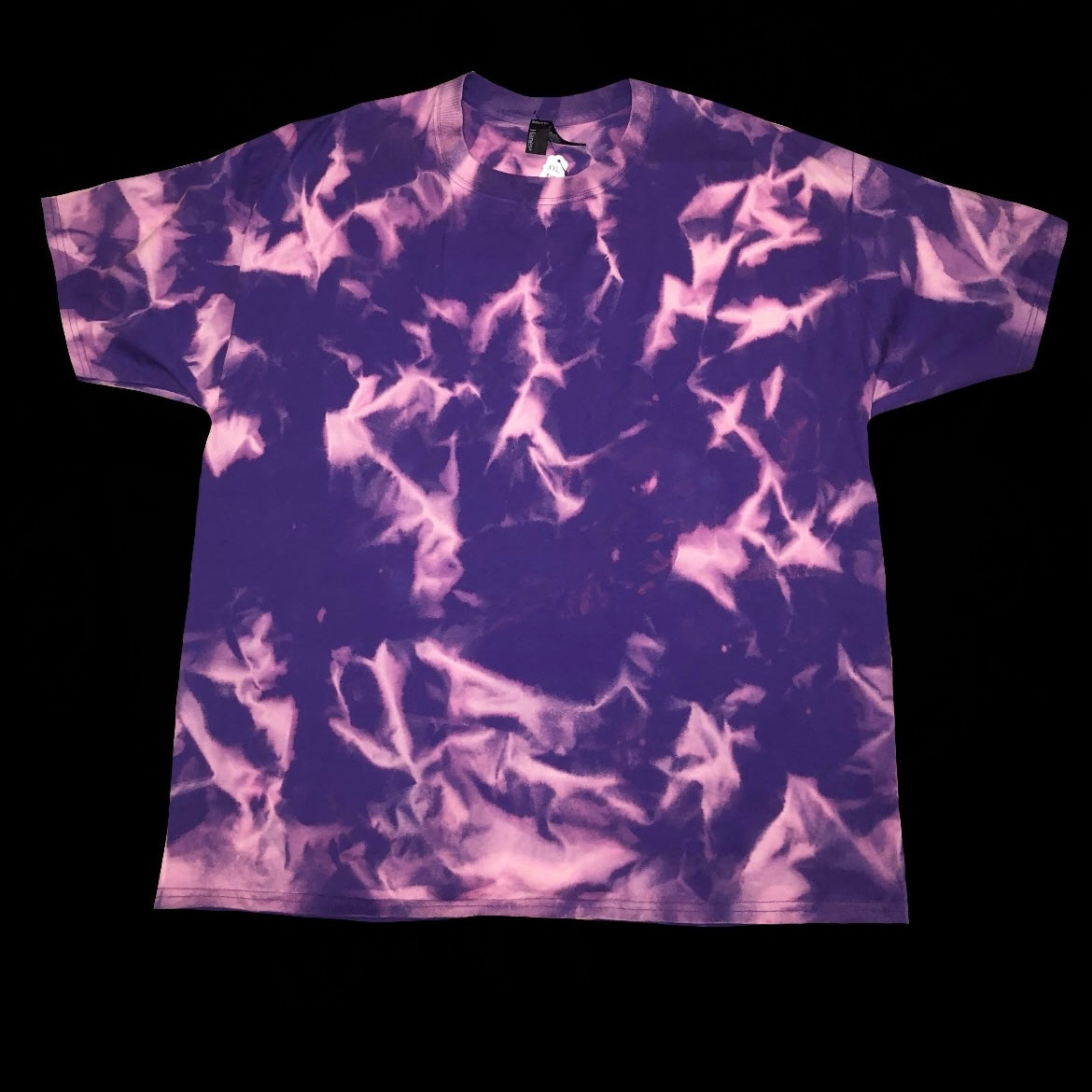 2XL tee: handmade tie-dye