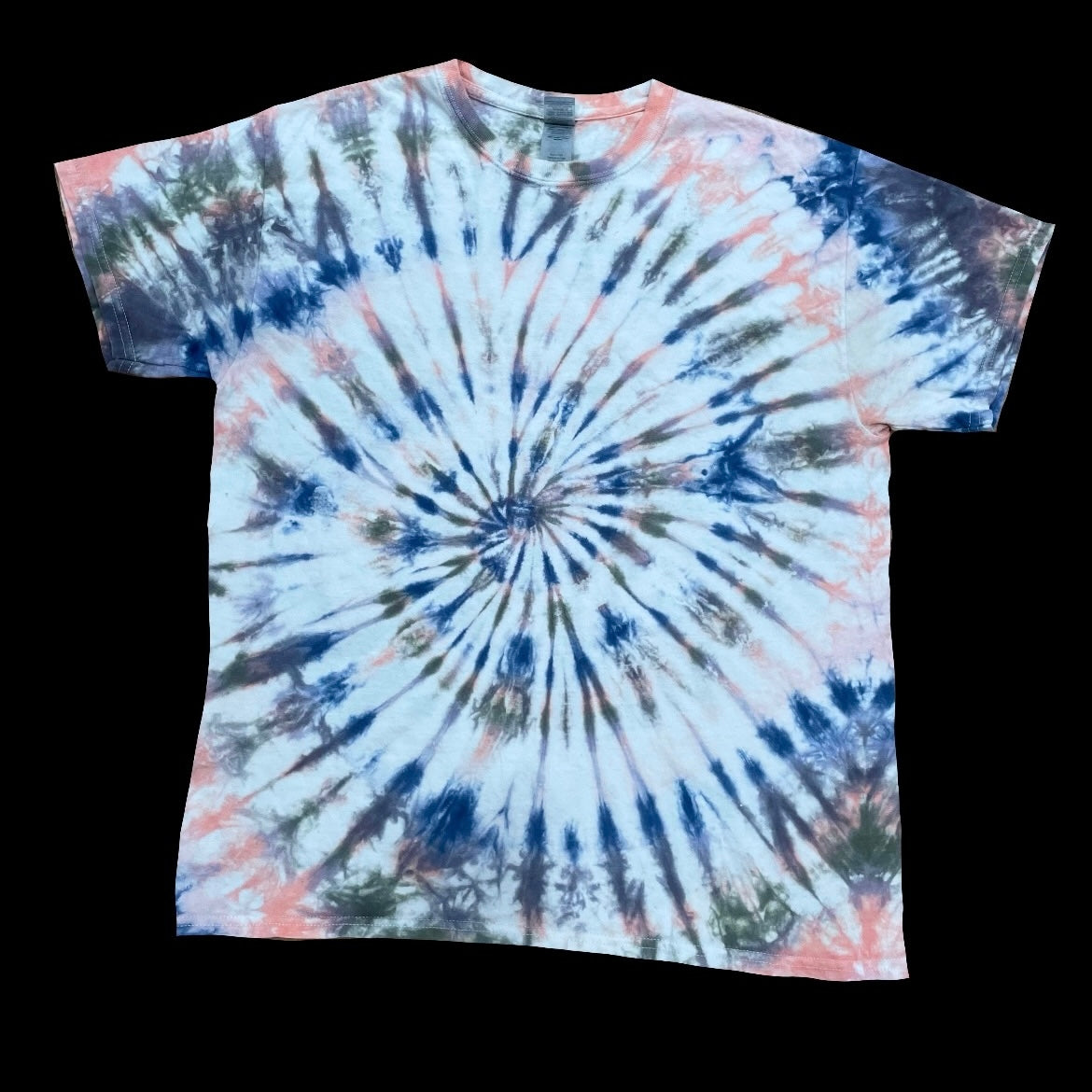 L tee: handmade tie-dye