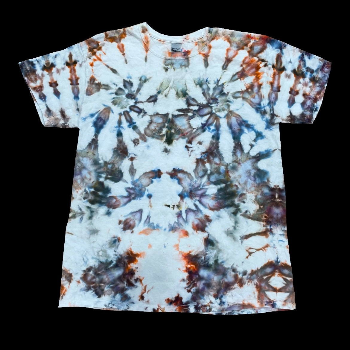 L tee: handmade tie-dye