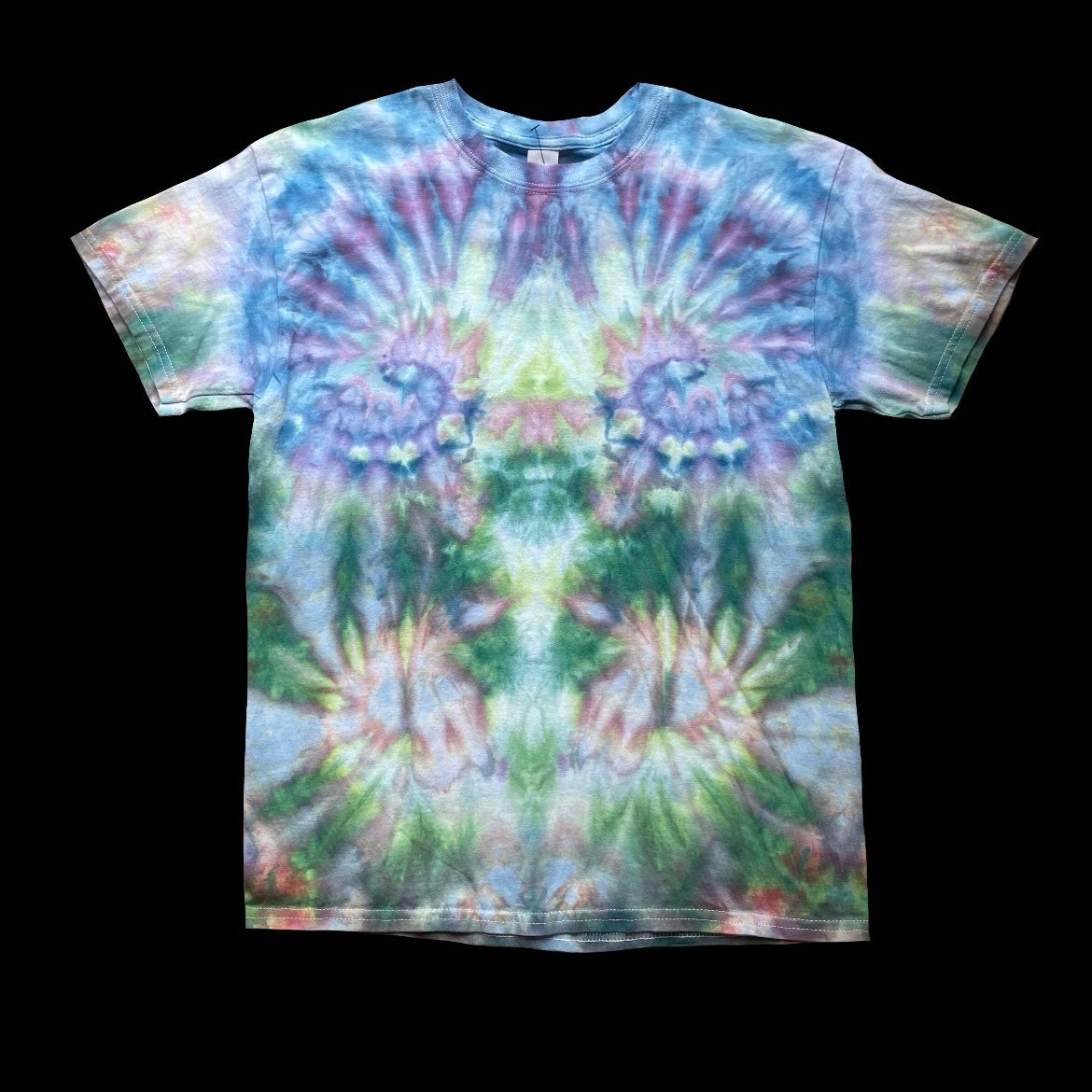 M tee: handmade tie-dye