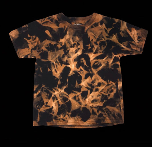 Youth S (6-8) tee: handmade tie-dye