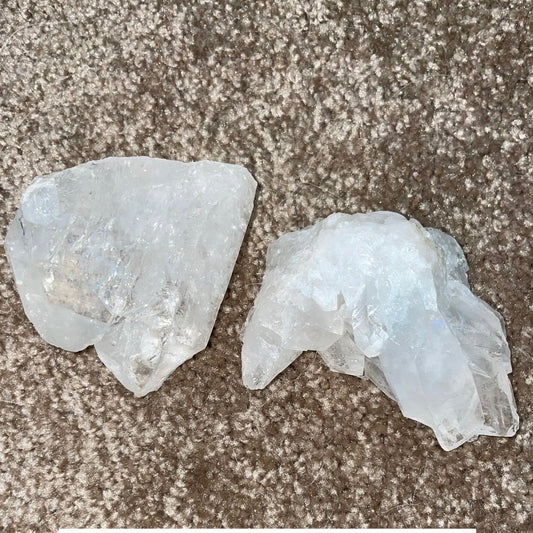 Clear Quartz raw pieces