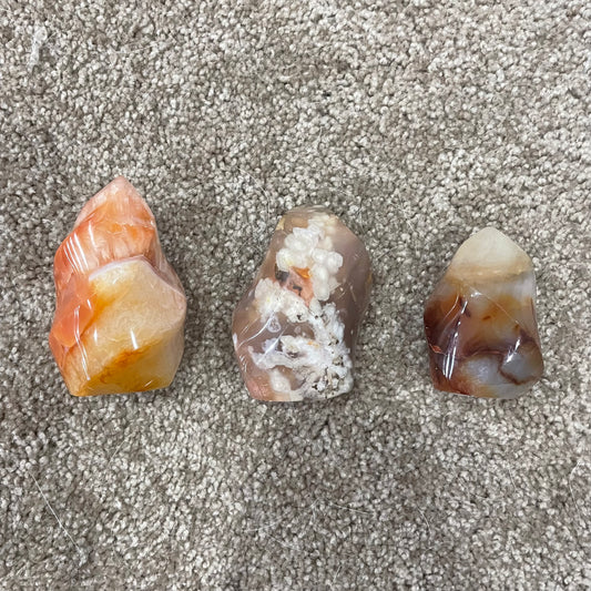 Flame carvings: Medium