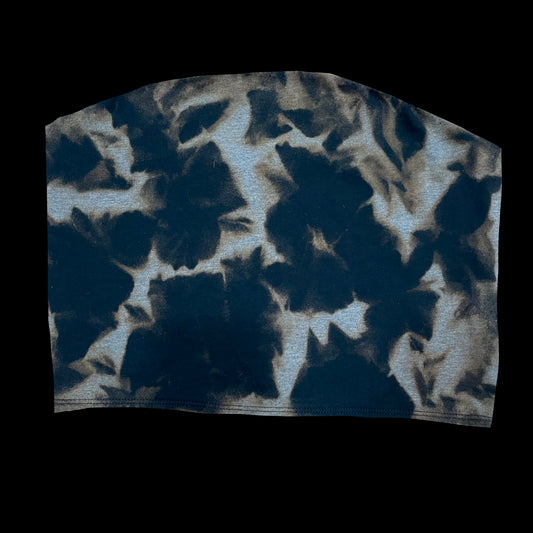 L tube top: handmade tie-dye