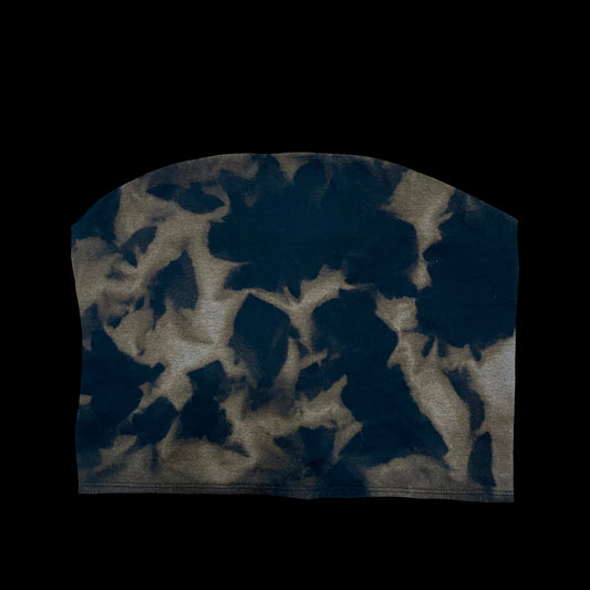 L tube top: handmade tie-dye