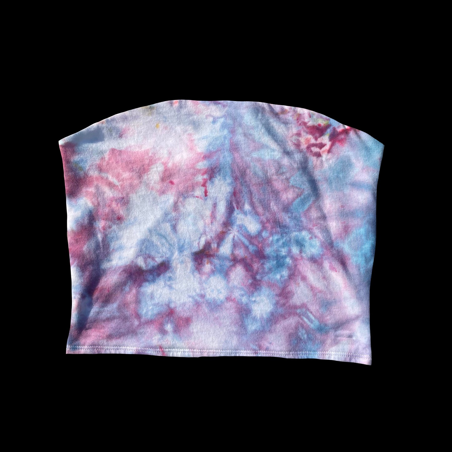 M tube top: handmade tie-dye